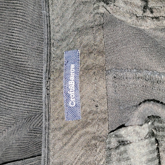 Croft & Barrow Black Corduroy Pants - Picture 2 of 3